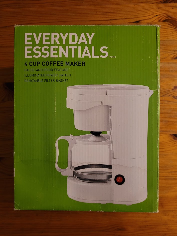 Everyday Essential 4 Cup Drip Coffee Maker