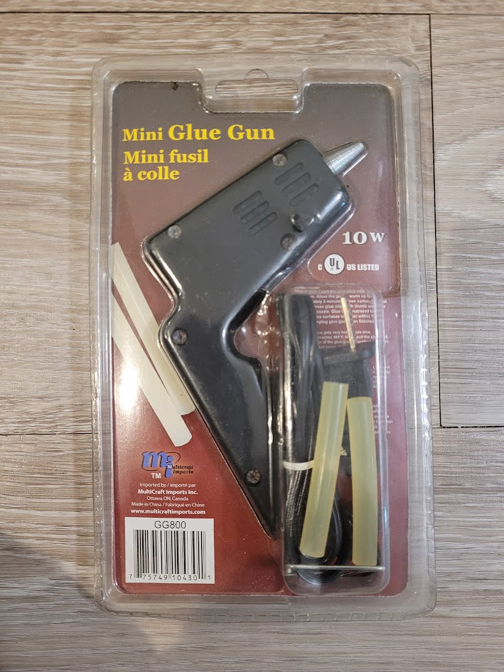 Mini Glue Gun with Push Action - 10 Watts