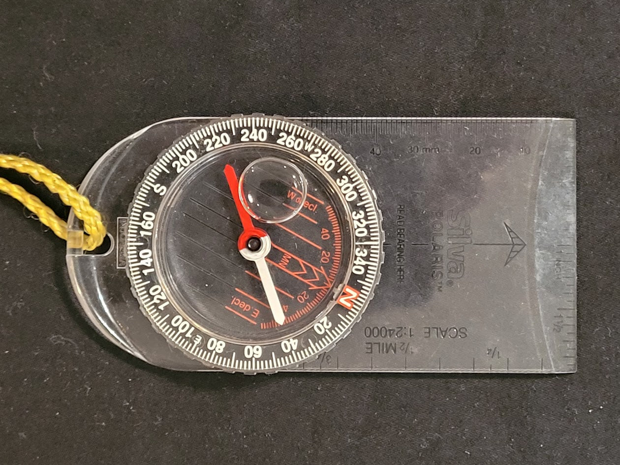 Silva Polaris Sighting Compass with Lanyard (Used)