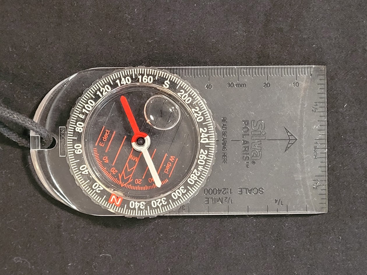 Silva Polaris Sighting Compass with Lanyard (Used)