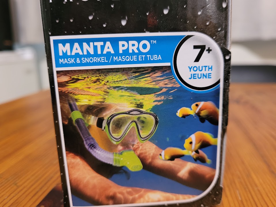 Dolfino Professional - Manta Pro Mask and Snorkel Combo