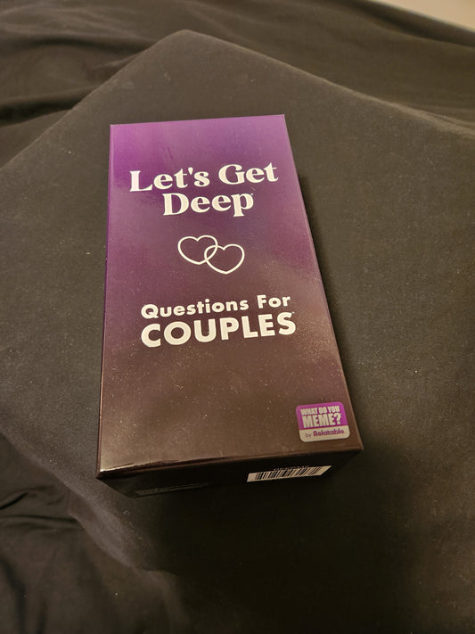 Let's Get Deep - Questions for Couples Game