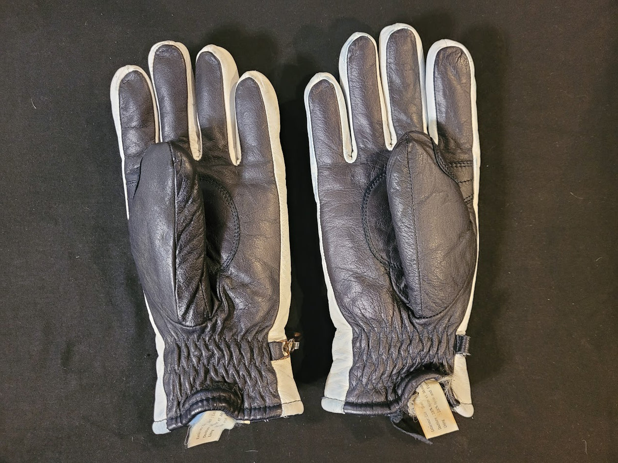 Salomon Vintage Leather Alpine Racing Ski Gloves - Size M (Used)