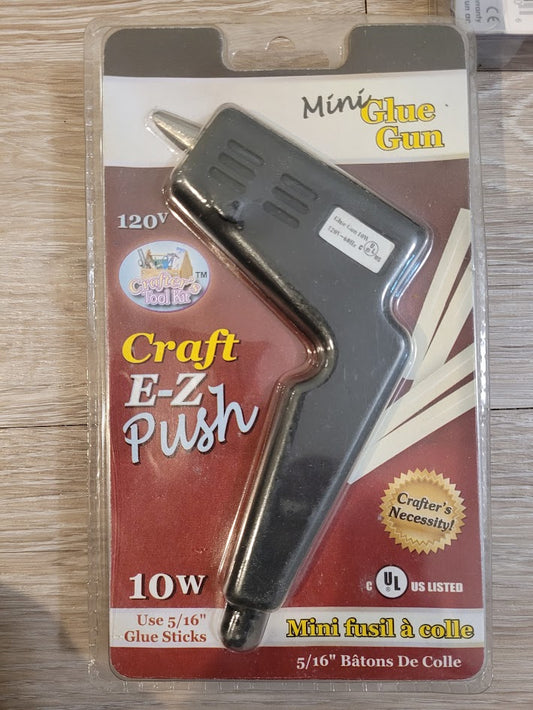 Mini Glue Gun with Push Action - 10 Watts