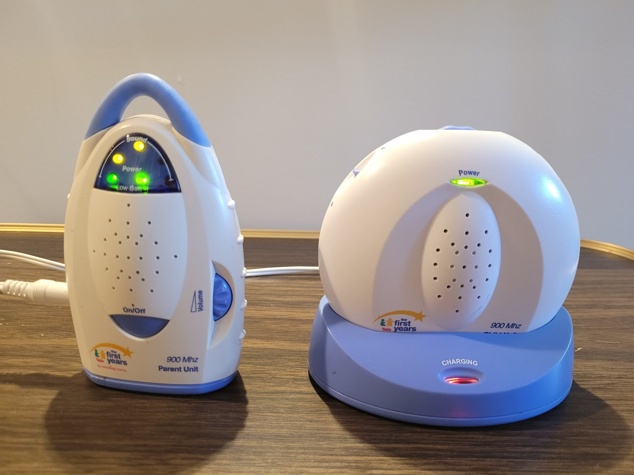 The First Years Baby Monitor with Adaptor and Charging Base (Used)