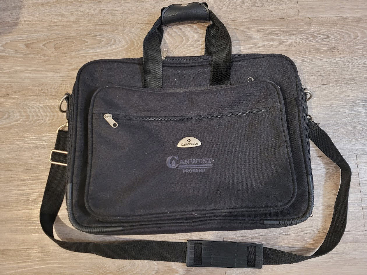 Samsonite Black Laptop Bag (Used)